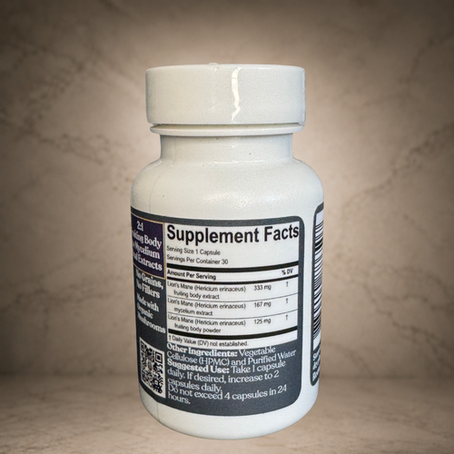 Lion's Mane Extract Capsules- 30 Servings