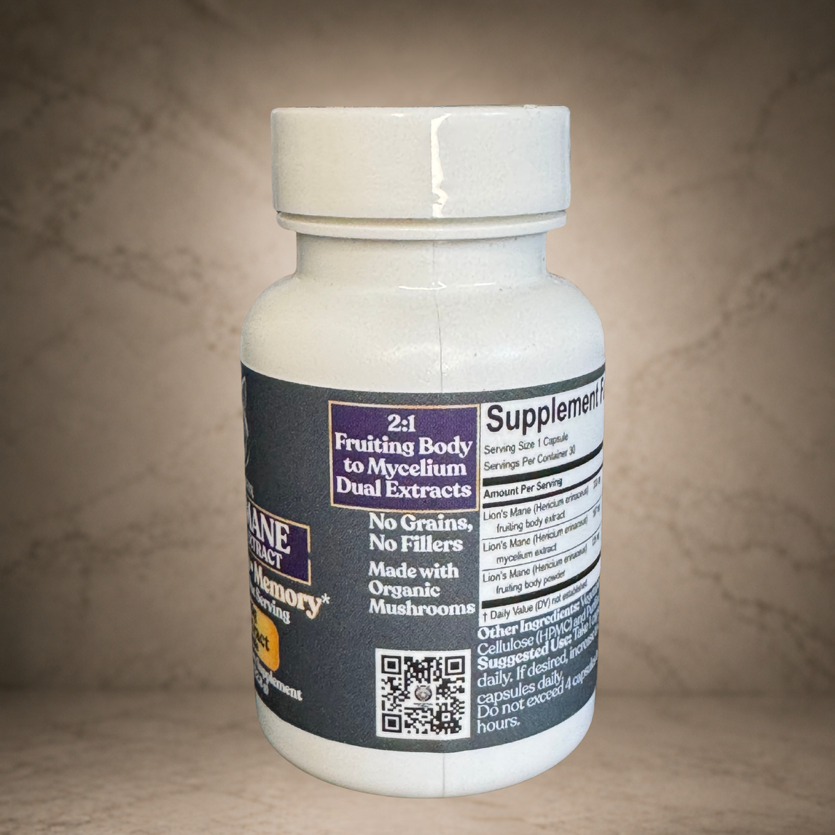 Lion's Mane Extract Capsules- 60 Servings